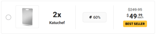 KatuChef Titanium Cutting Board 19